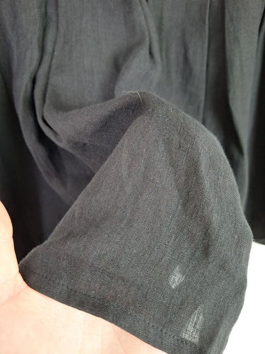 Second-Hand - Zephyr Timeless Fluted Linen Top Size M - SwapUp