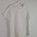 Second-Hand - Zephyr Crisp Elevated Linen Cowl Top Size XL - SwapUp