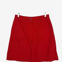 Second-Hand - Princess Highway Everyday Red Denim Skirt Size 12 - SwapUp
