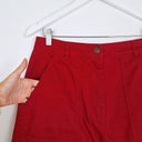 Second-Hand - Princess Highway Everyday Red Denim Skirt Size 12 - SwapUp