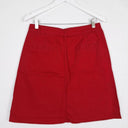 Second-Hand - Princess Highway Everyday Red Denim Skirt Size 12 - SwapUp
