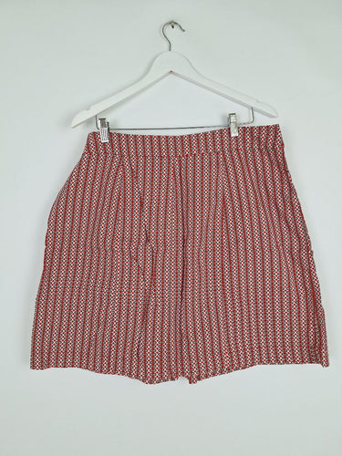 Second-Hand - Maha She Vibrant Patterned Breezy Skirt Size XL - SwapUp