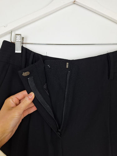 Second-Hand - Country Road Pleated Stitch Detail Office Pants Size 12 - SwapUp