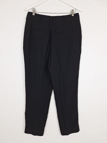 Second-Hand - Country Road Pleated Stitch Detail Office Pants Size 12 - SwapUp