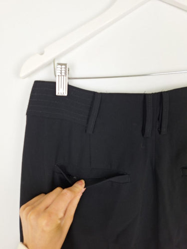 Second-Hand - Country Road Pleated Stitch Detail Office Pants Size 12 - SwapUp