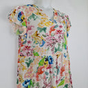 Second-Hand - Verge Watercolour Floral Midi Dress Size XL - SwapUp