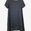 Second-Hand - Goondiwindi Navy Linen Polka Dress Size 14 - SwapUp