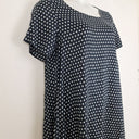 Second-Hand - Goondiwindi Navy Linen Polka Dress Size 14 - SwapUp