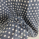 Second-Hand - Goondiwindi Navy Linen Polka Dress Size 14 - SwapUp