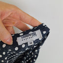 Second-Hand - Goondiwindi Navy Linen Polka Dress Size 14 - SwapUp