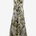 Second-Hand - Truese Sweetheart Silk Moss Maxi Dress Size 12 - SwapUp