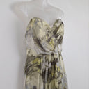 Second-Hand - Truese Sweetheart Silk Moss Maxi Dress Size 12 - SwapUp