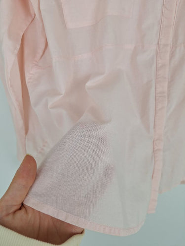 Second-Hand - Sportscraft Baby Pink Panelled Shirt Size 18 - SwapUp