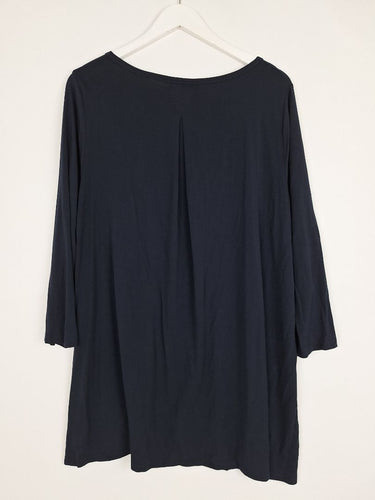 Second-Hand - Pingpong Navy Soft Bamboo Top Size 16 - SwapUp