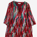 Second-Hand - Seasalt Bright Waved Smock Top Size 14 - SwapUp