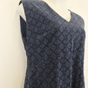 Second-Hand - White Stuff Diamond Stitch Navy Dress Size 14 - SwapUp