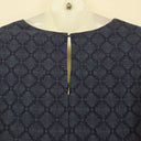 Second-Hand - White Stuff Diamond Stitch Navy Dress Size 14 - SwapUp