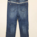 Second-Hand - New London Jeans Raw Edge Straight Jeans Size L - SwapUp