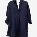 Second-Hand - Sunseeker Relaxed Navy Lightweight Shirt Size XS - SwapUp