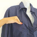 Second-Hand - Sunseeker Relaxed Navy Lightweight Shirt Size XS - SwapUp