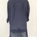 Second-Hand - Sunseeker Relaxed Navy Lightweight Shirt Size XS - SwapUp