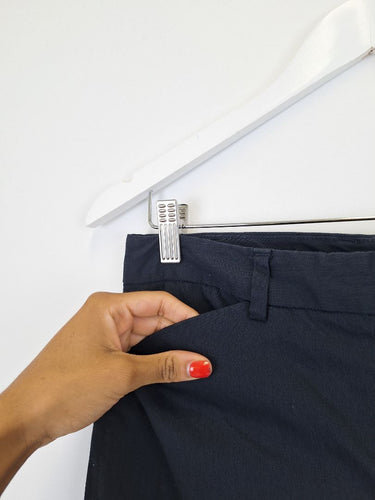 Second-Hand - Sportscraft Navy Tapered Pants Size 9 - SwapUp