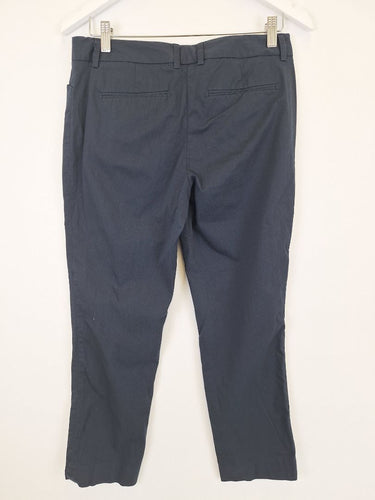 Second-Hand - Sportscraft Navy Tapered Pants Size 9 - SwapUp