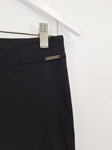Second-Hand - David Lawrence Classic Tapered Black Pants Size 9 - SwapUp
