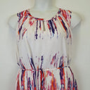 Second-Hand - Simply Vera Bright Summery Tied Midi Dress Size 14 - SwapUp