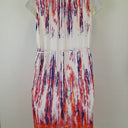 Second-Hand - Simply Vera Bright Summery Tied Midi Dress Size 14 - SwapUp