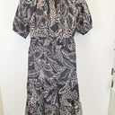 Second-Hand - Pingpong Breezy Light Cotton Tiered Midi Dress Size 14 - SwapUp