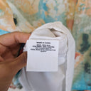 Second-Hand - Blue Illusion Floaty Mottled Silk Midi Dress Size XL - SwapUp