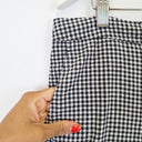 Second-Hand - Blue Illusion Preppy Gingham Casual Pants Size L - SwapUp