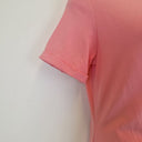Second-Hand - Sézane Bubblegum Pink Side Tie T-Shirt Dress Size XL - SwapUp
