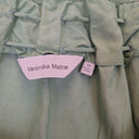Second-Hand - Veronika Maine Elevated Sage Ruched Top Size 16 - SwapUp