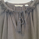 Second-Hand - Country Road Balmy Gathered Cheesecloth Top Size M - SwapUp