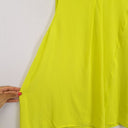 Second-Hand - Cue Fluro Semi Sheer Tank Top Size 14 - SwapUp