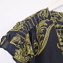 Second-Hand - Blue Illusion Balmy Silk Resort Mini Dress Size XL - SwapUp