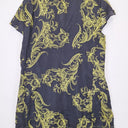 Second-Hand - Blue Illusion Balmy Silk Resort Mini Dress Size XL - SwapUp