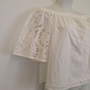 Second-Hand - Witchery Classic Broderie Summer Essential Top Size 14 - SwapUp