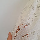 Second-Hand - Witchery Classic Broderie Summer Essential Top Size 14 - SwapUp