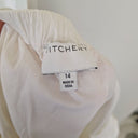 Second-Hand - Witchery Classic Broderie Summer Essential Top Size 14 - SwapUp