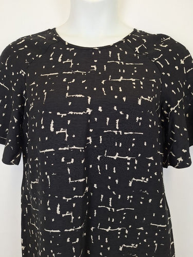 Second-Hand - Country Road Staple Silk Blend Shift Mini Dress Size 12 - SwapUp