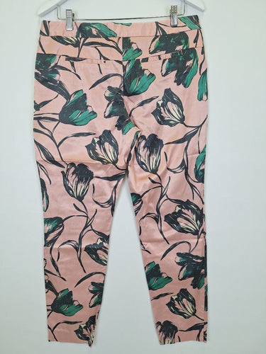 Second-Hand - Cue Satin Tropical Blush Pants Size 12 - SwapUp
