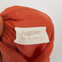 Second-Hand - Auguste Rust Airy Button Up Midi Dress Size 10 - SwapUp