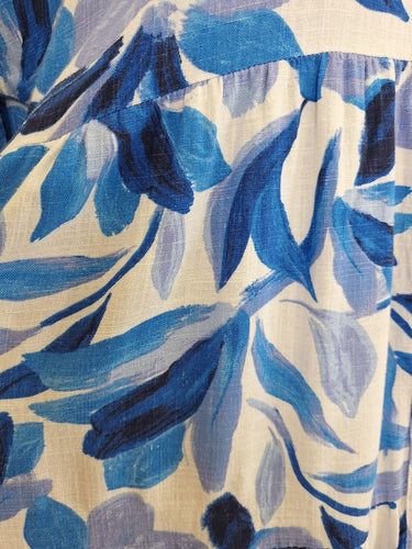 Second-Hand - Assorted Brands Rhythmic Petal Shirt Dress Size L - SwapUp