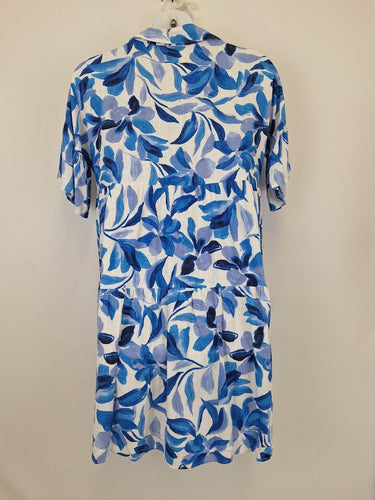 Second-Hand - Assorted Brands Rhythmic Petal Shirt Dress Size L - SwapUp