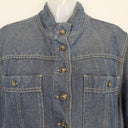Second-Hand - Country Road Indigo Denim Utility Mini Dress Size 4 - SwapUp