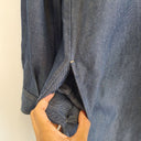 Second-Hand - Country Road Indigo Denim Utility Mini Dress Size 4 - SwapUp