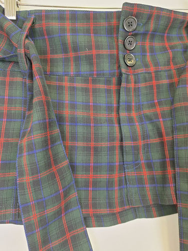 Second-Hand - One Teaspoon Tartan Ultra Mini Skirt Size 8 - SwapUp